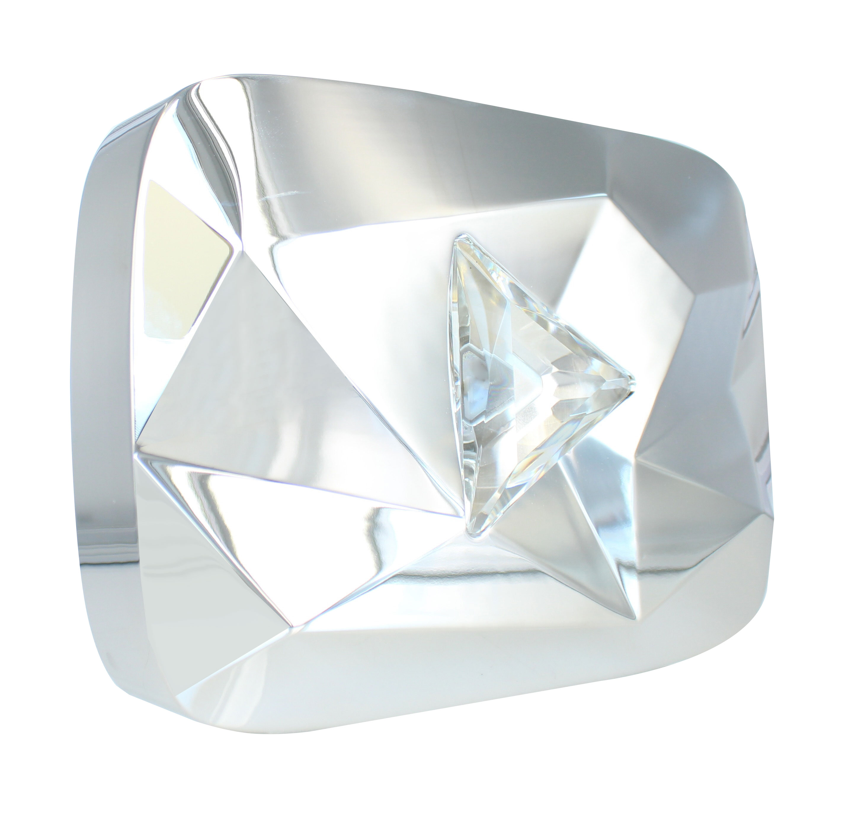 Yt Diamond Play Button Image YouTube Gold, Silver And Diamond Play